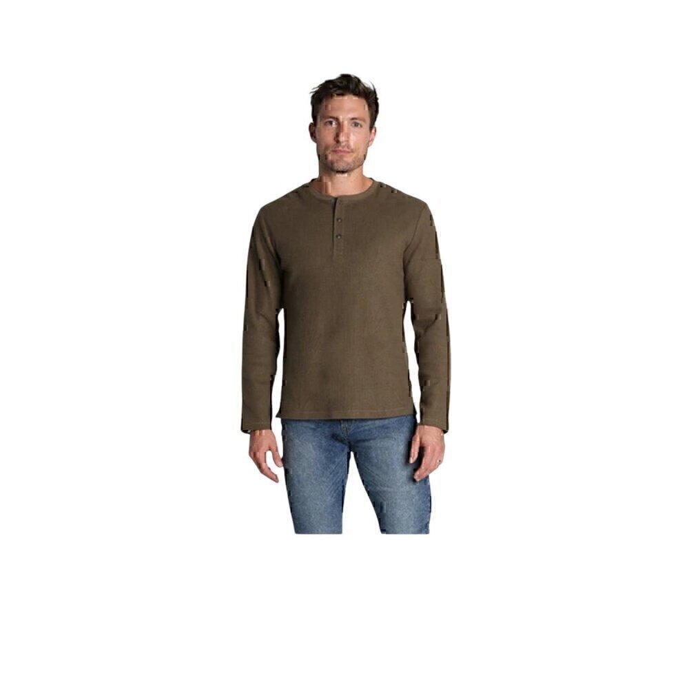 Jachs New Yorkl Henley Brown Sweater Men's Size Medium  NWT